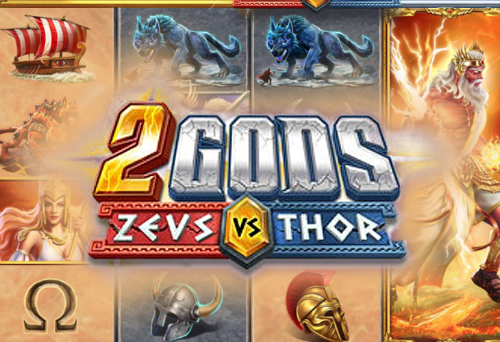 2 Gods Zeus vs Thor - 4ThePlayer slot at Kasyno Vulkan Vegas Casino
