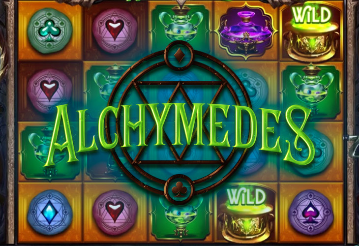 Alchymedes - Yggdrasil Gaming slot at Kasyno Vulkan Vegas Casino