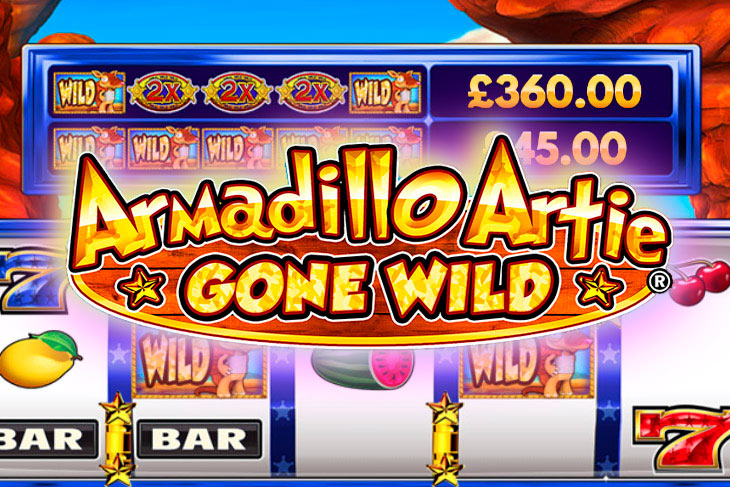 Armadillo Artie Gone Wild - DWG slot at Kasyno Vulkan Vegas Casino