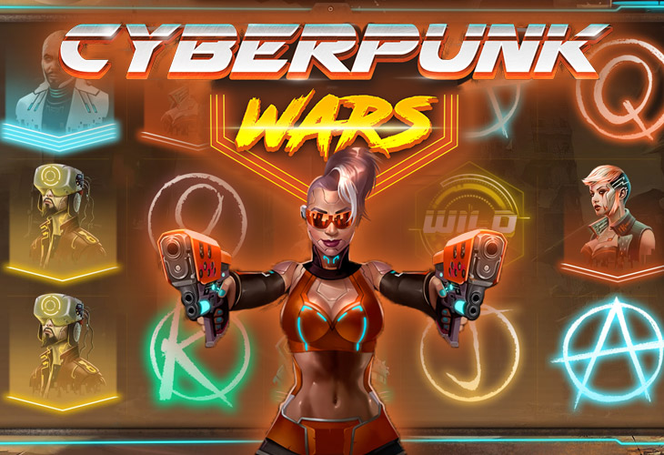 Cyberpunk Wars - Woohoo slot at Kasyno Vulkan Vegas Casino