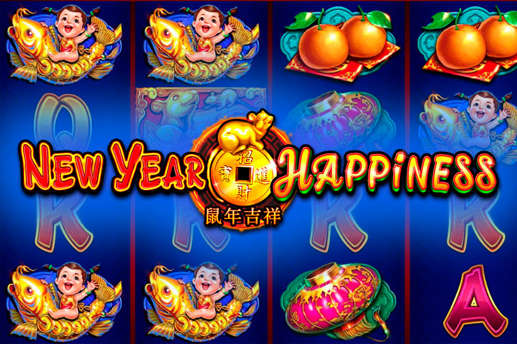 New Year Happiness - Ruby Play slot at Kasyno Vulkan Vegas Casino