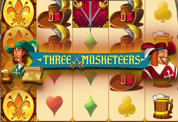 Three Musketeers - Red Tiger Gaming slot at Kasyno Vulkan Vegas Casino